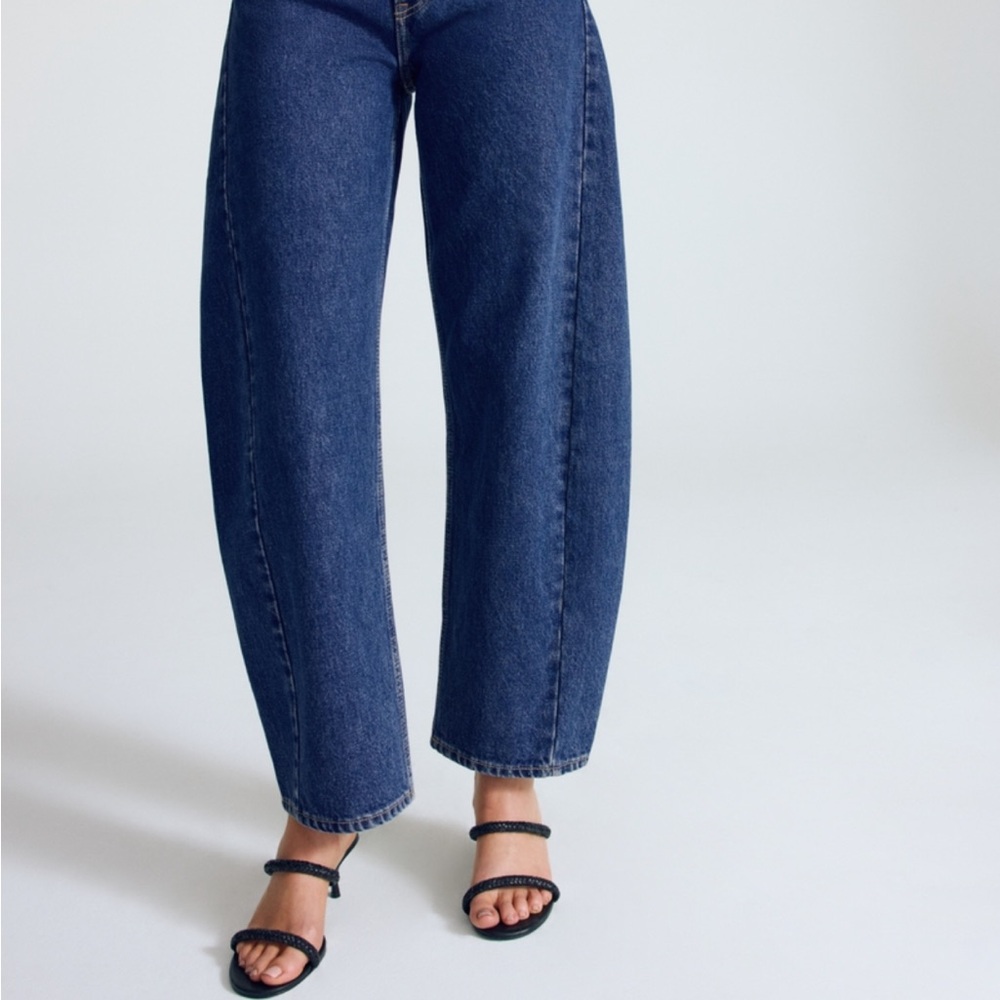Abercrombie Barrel Jean Dark NWT